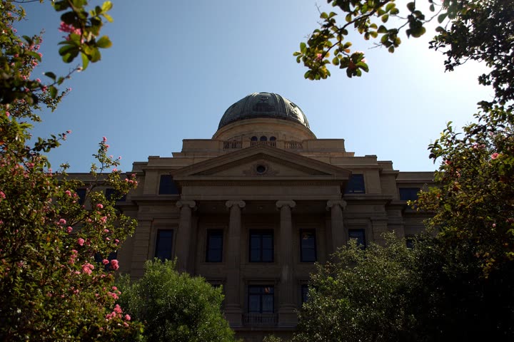 The domed Academic Building at Texas A&M University